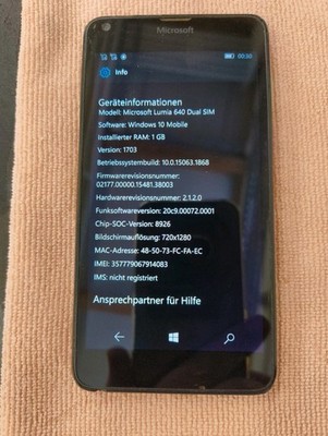 Microsoft Lumia 640 Dual SIM - 8 GB