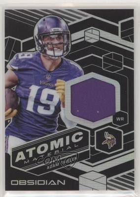 2018 Panini Obsidian Atomic Material Relics 7/100 Adam Thielen #AM-2 ke4