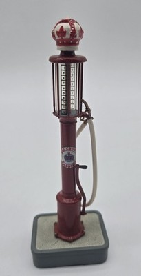 1927 Red Crown Rush Gasoline Pump Diecast Model 1:24 Scale Gas Danbury Mint