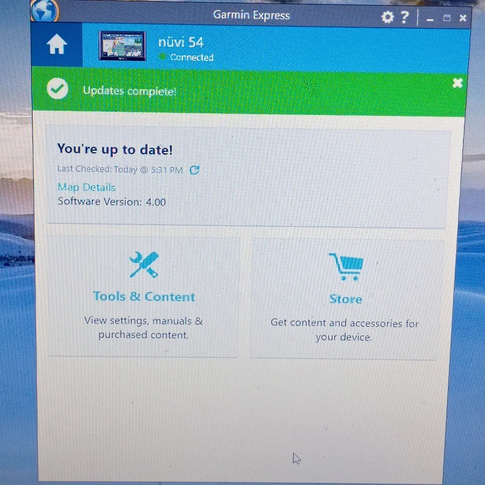 Garmin Nüvi 54LM 5" GPS Navigation Unit With Latest Map Update Installed - Image 3 of 4