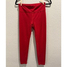 Athleta Girl High Rise Powervita Chit Chat Tight Red XXL/16
