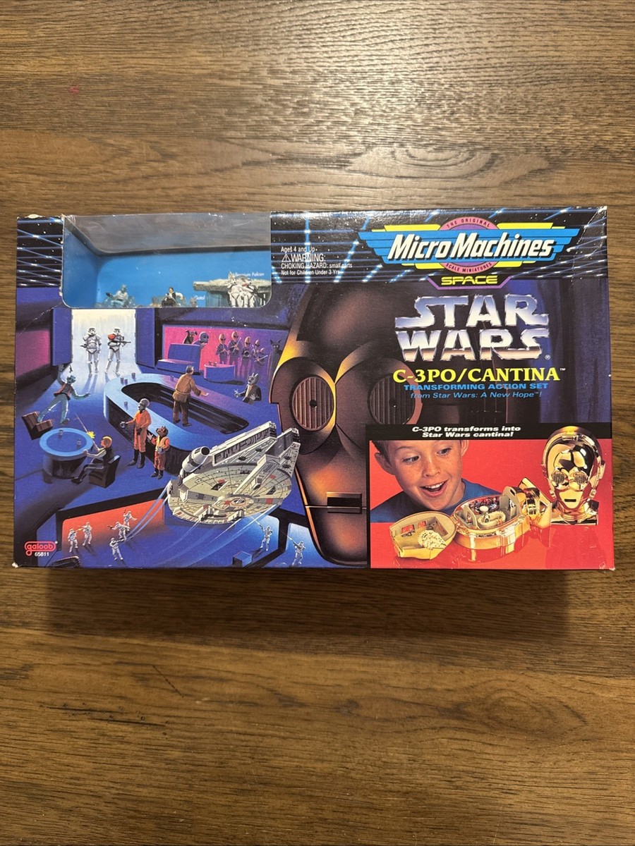Micro Machines Star Wars C3PO/ Cantina Action Set - 1994 | eBay