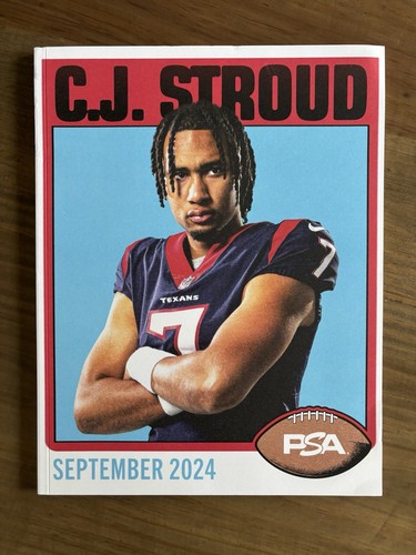 PSA Magazine September 2024 CJ Stroud Texans - Picture 1 of 1