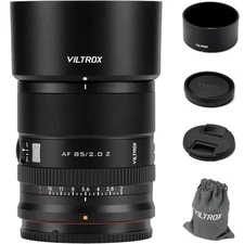 Viltrox AF 85mm F2.0 EVO Z Full Frame Auto Focus Lens for Nikon Z Mount Cameras