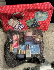 NEW Est e Lauder 8 Pcs Travel Gift Set W/cosmetic Bag-