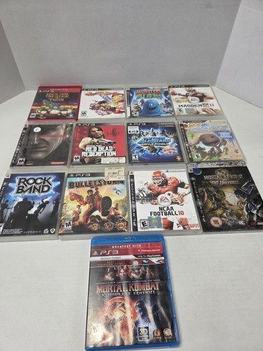 PlayStation 3 Games Lot – You Choose & Save! – Tested, Free Shipping, NTSC US/Canada