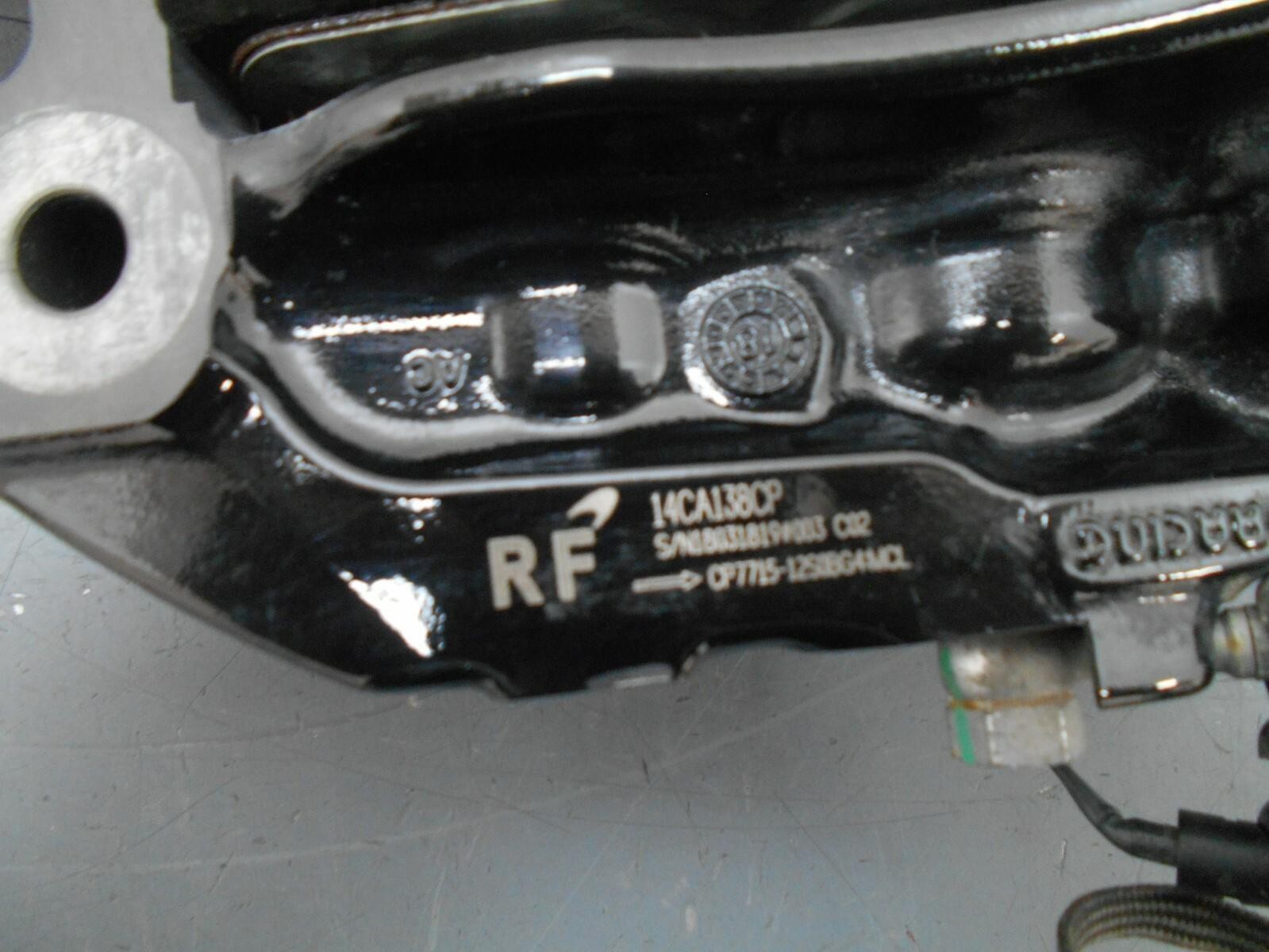 2020 17 18 19 20 McLaren 720S Front Right Black Brake Caliper #3915 P5