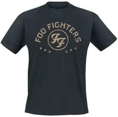 Foo Fighters T-Shirt Herren Arched Star schwarz Band-Merch, Bands