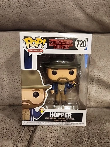 Funko Pop! Vinyl: Stranger Things Hopper (Flashlight) #720
