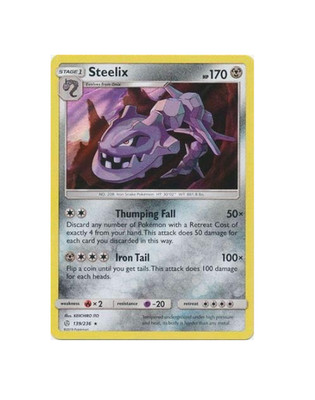 Steelix - 139/236 - Holo Rare - Cosmic Eclipse - NM/M
