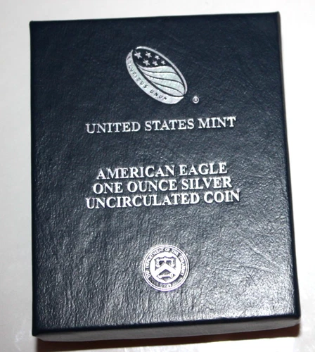 2016-W $1 Silver American Eagle Burnished Uncirculated Coin w/ OGP & COA