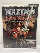 Maximo vs. Army of Zin by Doug Walsh 2004 Paperback Brady Games Strategy Guide🔥