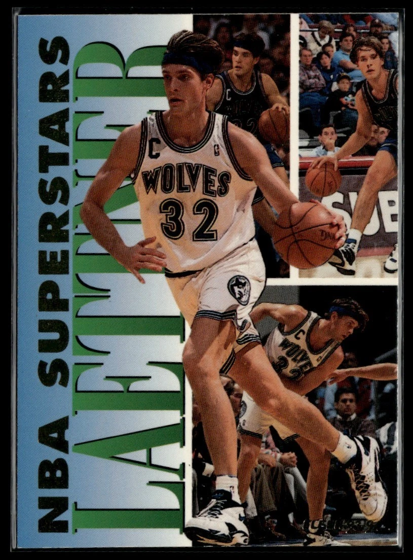 1993-94 Fleer NBA Superstars Christian Laettner Minnesota Timberwolves #9
