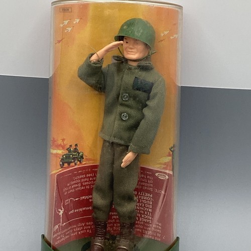 NOS 1966 Vintage TOPPER Toys The Tigers Military Action Figure W/Original Case - Picture 3 of 6