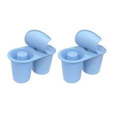 IceCube Tray Compatible with Cup Silicone Cylinder Ice Mold with Lid