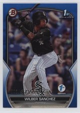 2023 Bowman 1st Edition Blue Foil 71/150 Wilber Sanchez #BPPF-6 3f4