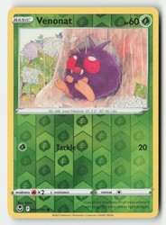 Venonat 001/195 Silver Tempest Reverse Holo