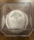 J.A. Happ Signed Phillies '08 WS Baseball JSA COA