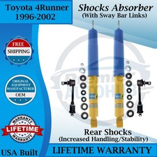 Bilstein OEM Rear Shocks W/Sway Bar Links For 1996-2002 Toyota 4Runner 9yr Warra