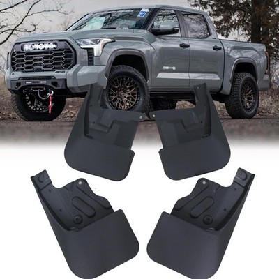 4 Pack Truck Mud Flaps for Toyota Tundra 2022-2025 Front and Rear