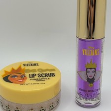Disney Villains Evil Queen Lip Gloss and Lip Scrub Bundle