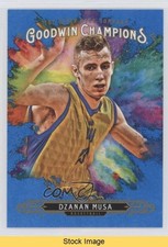 2018 Goodwin Champions Splash of Color Royal Blue Dzanan Musa #113 READ 9on