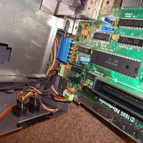 NES Nintendo 1985 Test Market Console TESTED CPU-02 Board LOW SERIAL # 25143