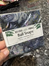 Hoffman California International Fabrics "Bali Snaps"- 40 (5"x5") Squares