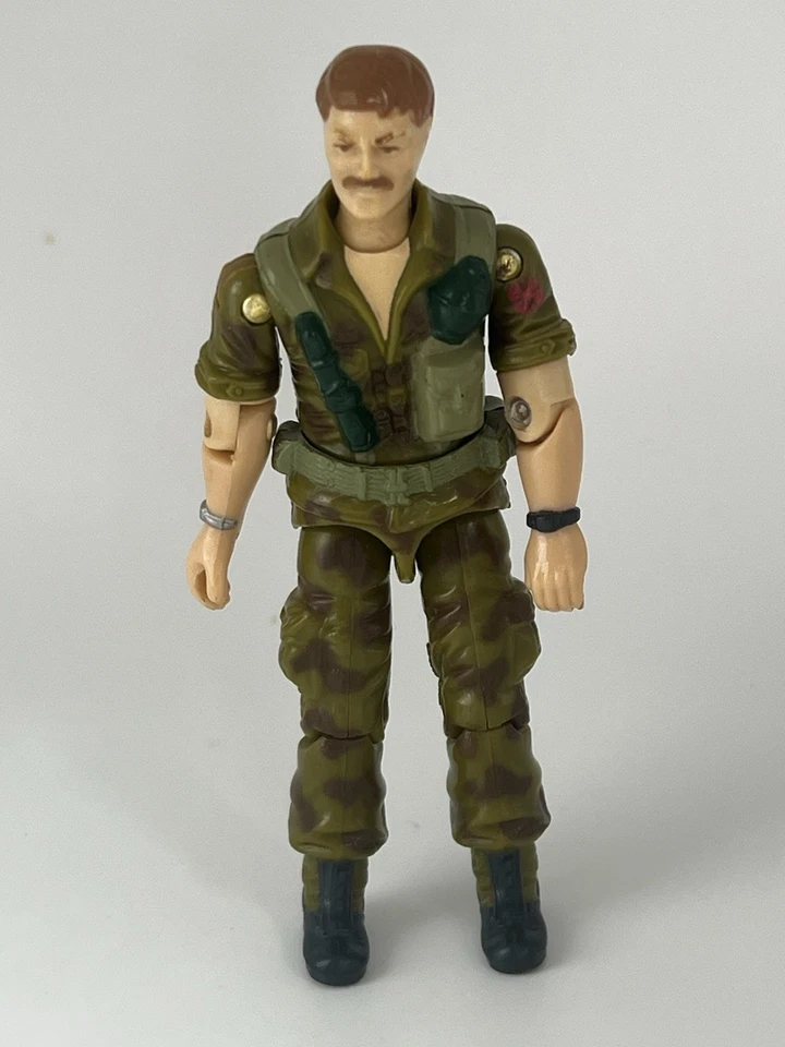 1985 GI Joe Footloose 100% completo com armas originais, capacete, mochila - Imagem 2 de 4
