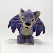 Neopets Faerie Kougra Plush 6” VTG Purple Winged Stuffed Animal Retired