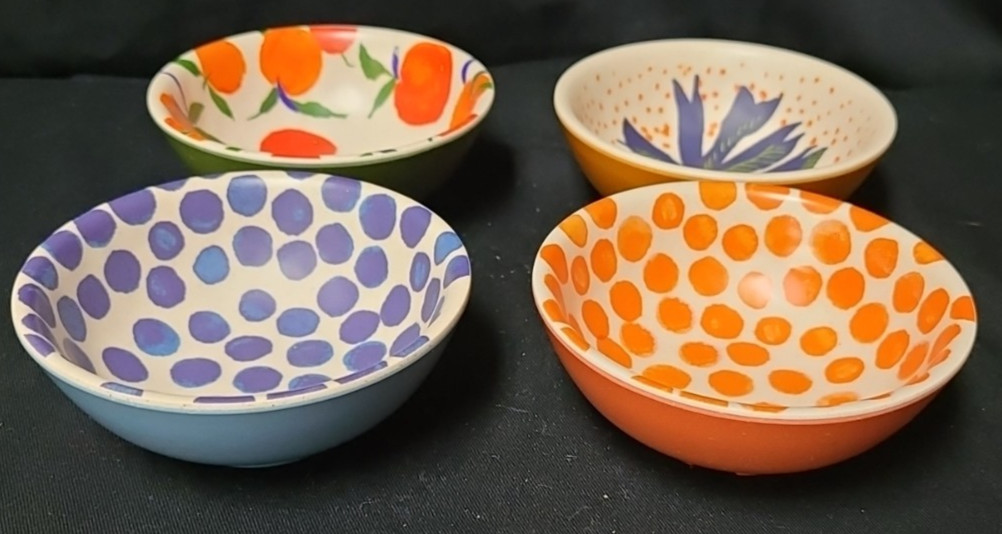Set of 4 Opalhouse Opal House Melamine 4" Mini Bowls
