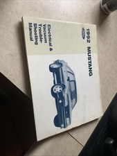 Vtg 1992 Ford Mustang Electrical Vacuum Trouble-shooting Manual