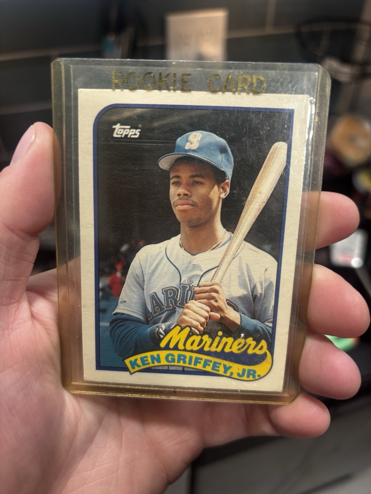 1989 Topps Traded Ken Griffey Jr #41T Rookie Seattle Mariners Baseball Card