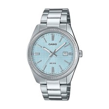 CASIO COLLECTION MTP-1302PE-2A ANALOGUE LIGHT BLUE WR 50M BRAND NEW