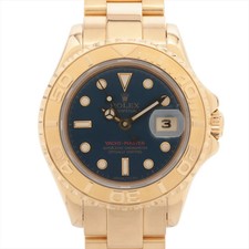 Rolex Yacht‑Master 69628 YG YG AT Blue-Face