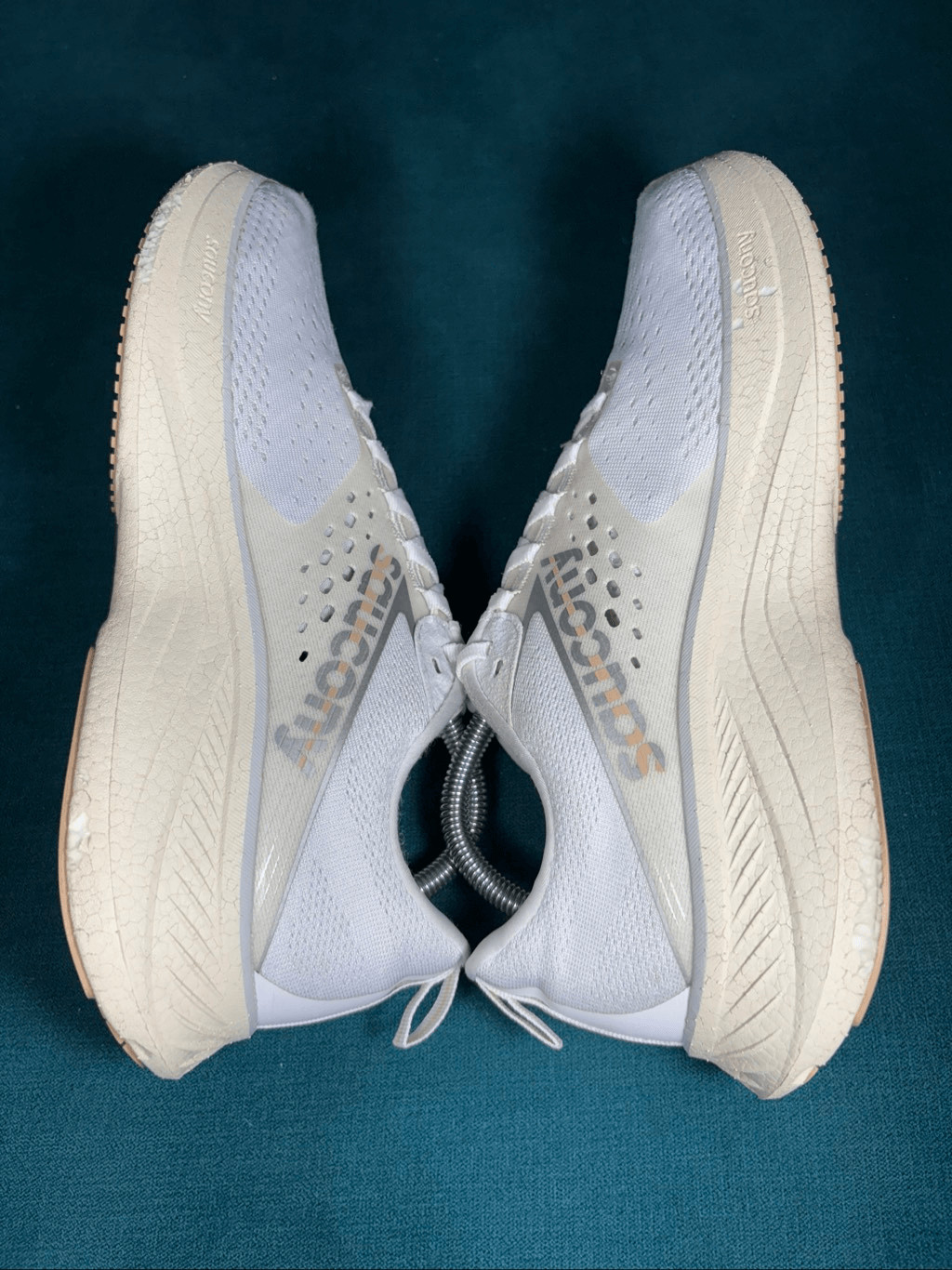 Saucony Ride 17 Running Shoes in Pearl Gum Women's Size 10 Sneakers thumbnail 5