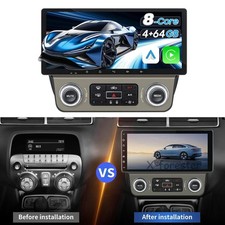 10.33" 4+64G Android 13 Carplay For Chevy Camaro 2010-15 Car Radio GPS Head Unit
