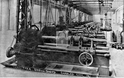 Hart Parr Artillery Shell Shop Charles City Iowa IA - Reprint