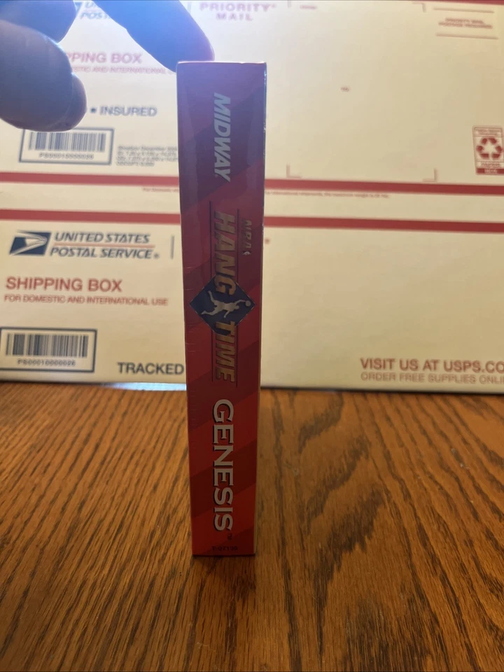 J4 NBA Hang Time (Sega Genesis, Midway 1996) SEALED In Box - Image 4 of 4