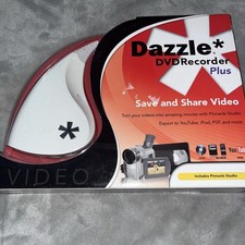 Dazzle DVD Recorder-HD VHS to DVD Converter-Enhance-Share-Save Video to Computer