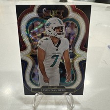 2025 Panini Select #382 Jason Sanders Tri Color Prizm /199 Suite Level Dolphins