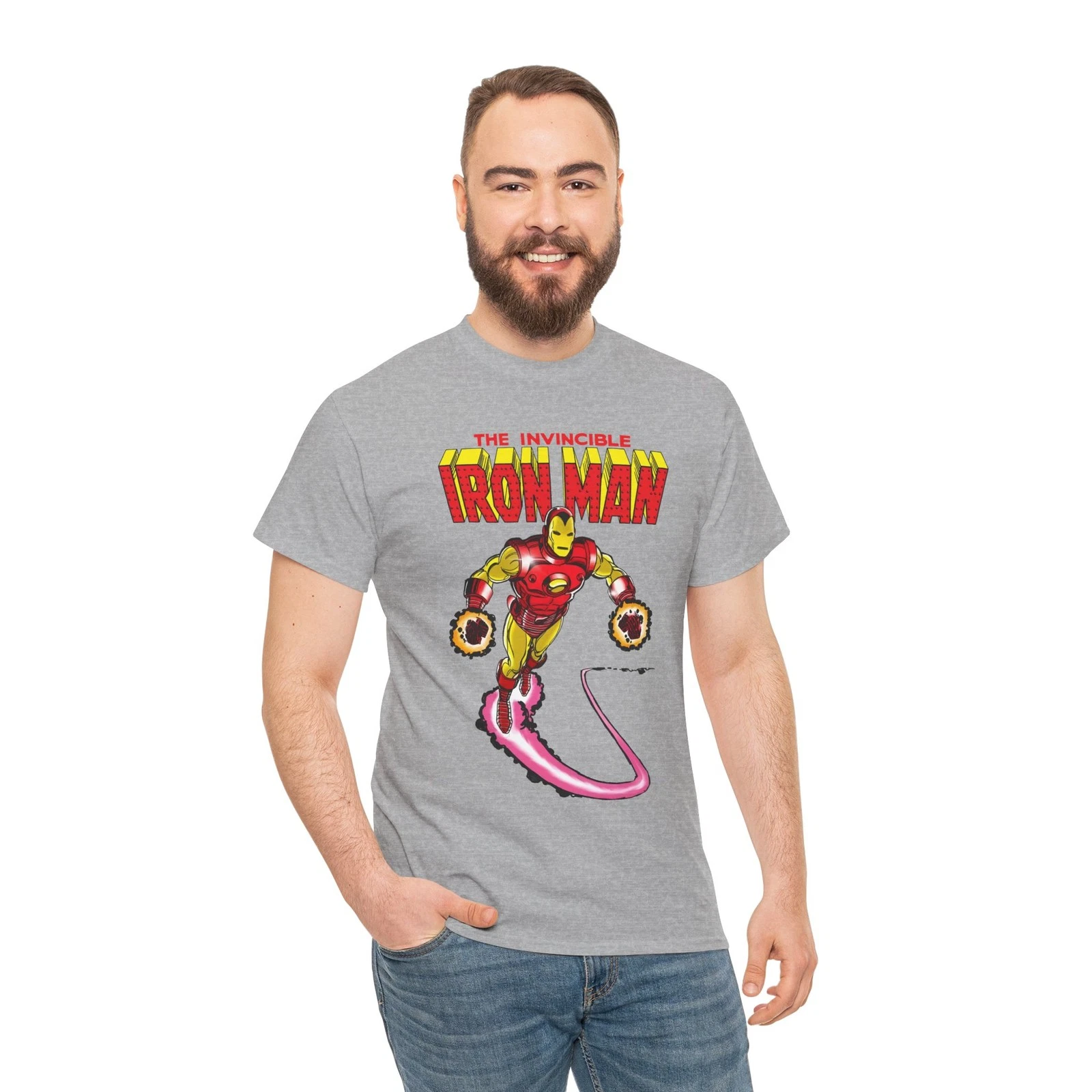 Iron Man T-Shirt - George Perez Art - Tony Stark - Marvel Comics - MCU