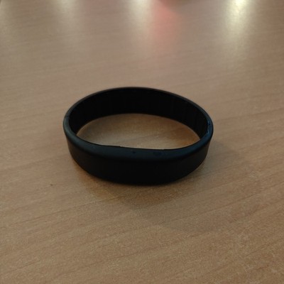 Clever Fit Chipband/Mitgliedsarmband Fitnessstudio Check-In schwarz