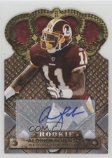 2011 Panini Crown Royale Rookie Gold Signatures /499 Aldrick Robinson Auto 10k8