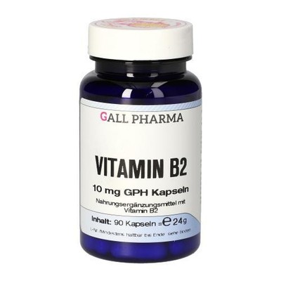 VITAMIN B2 10 mg GPH Kapseln 90 ST