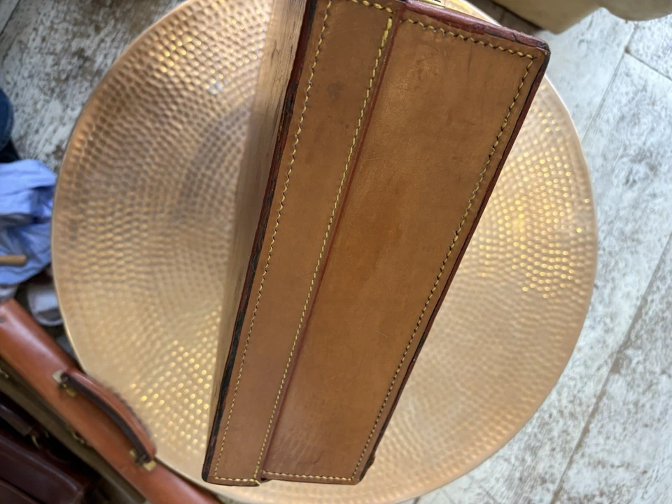 English Made  Brown leather briefcase, Swaine , Papworth Etc - Image 4 of 4