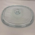 Vintage PYREX 26 DC1.5C 17 Clear Replacement Lid 11" x 8.5" for Corning Ware