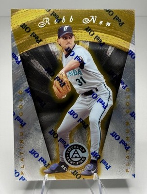 1997 Pinnacle Totally Certified Platinum GOLD #/30 Robb Nen