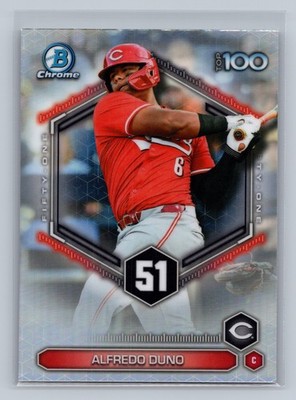 2026 Bowman #BTP-51 Alfredo Duno Bowman Scouts' Top 100