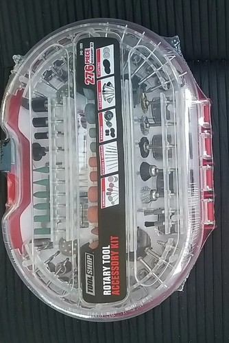 TOOL SHOP 276 piece rotary tool accessory kit NEW unopened